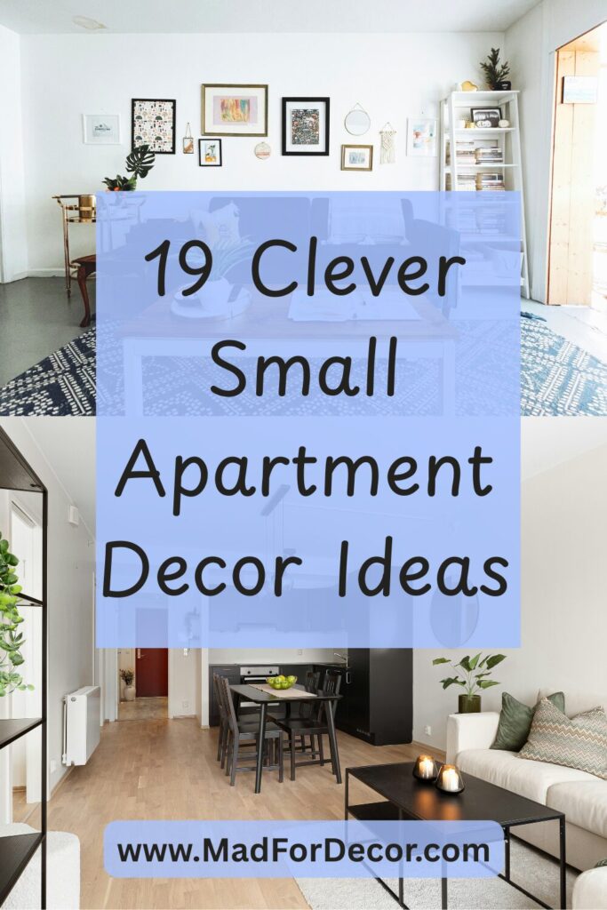 Clever Small Apartment Decor Ideas