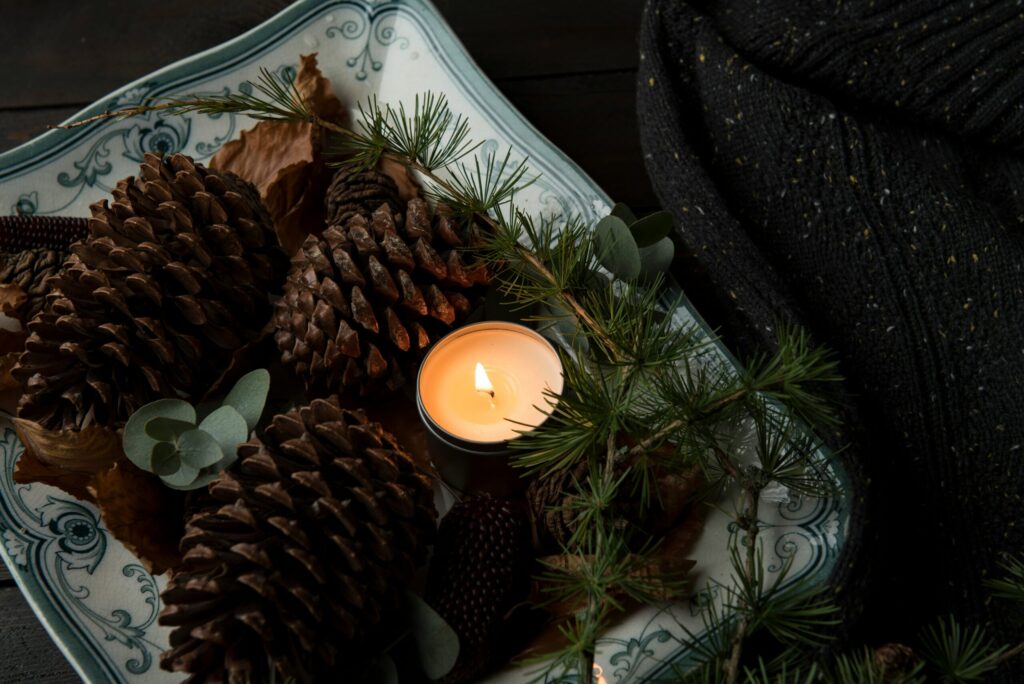 Wintery Centerpiece